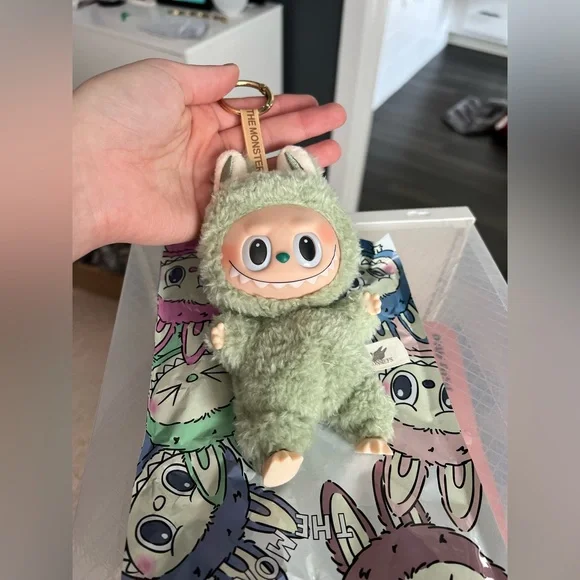 Authentic POP MART Labubu The Monsters Exciting Macaroon Vinyl Face Plush 🤗 - Picture 1 of 5